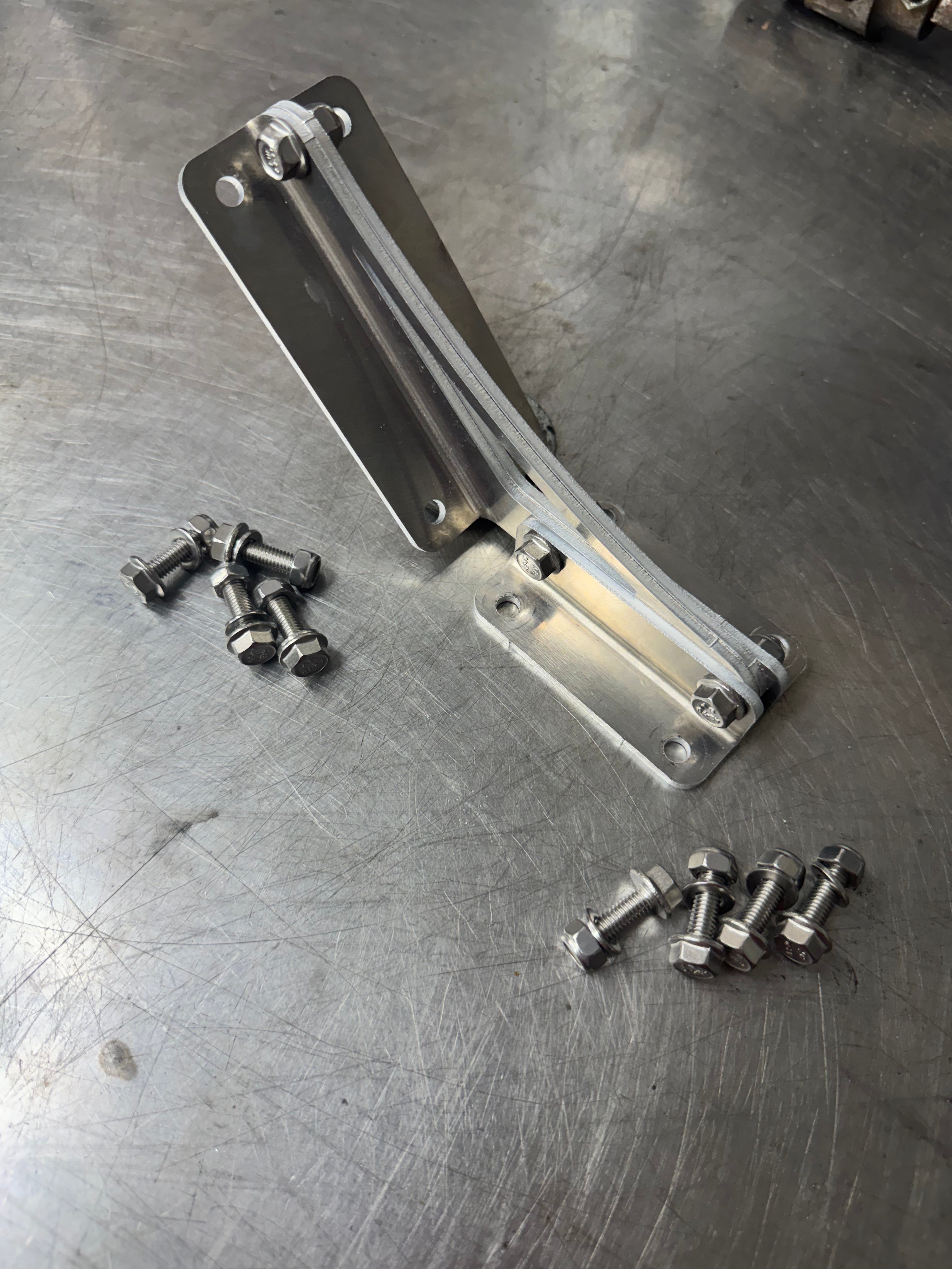 Trackcraft Industries 30° Spoiler Bracket Assembly Kit