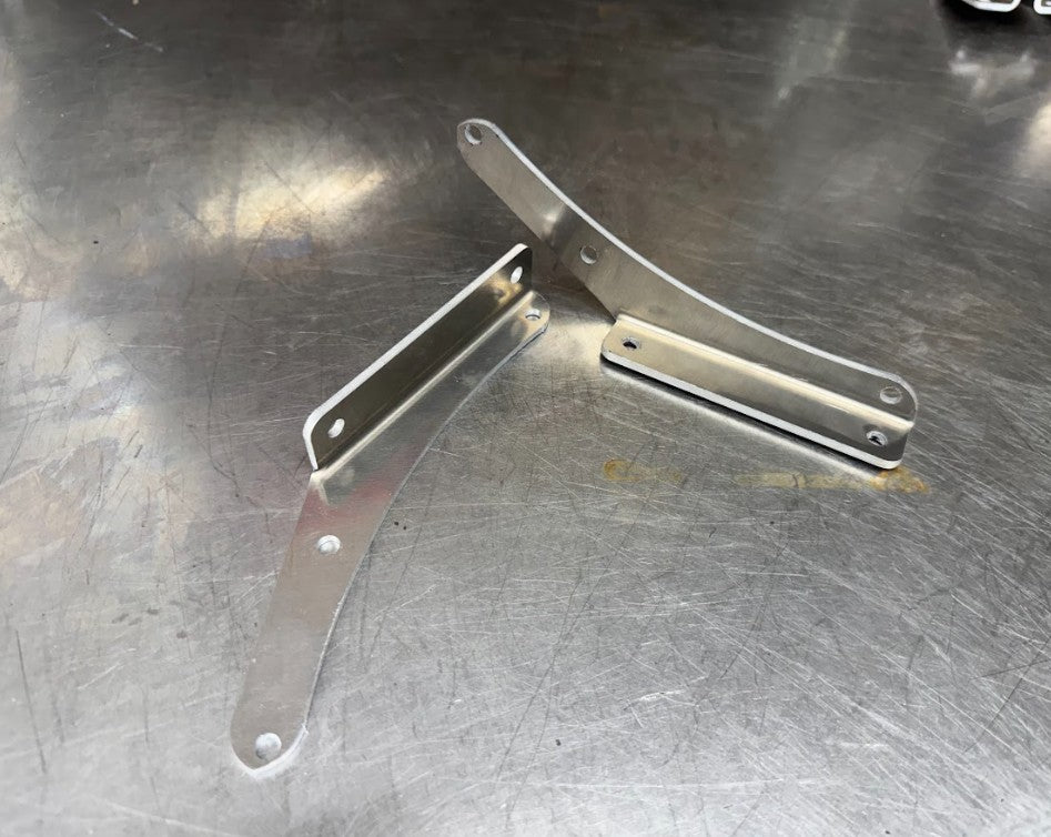 Trackcraft Industries 60° Angled Spoiler Brackets