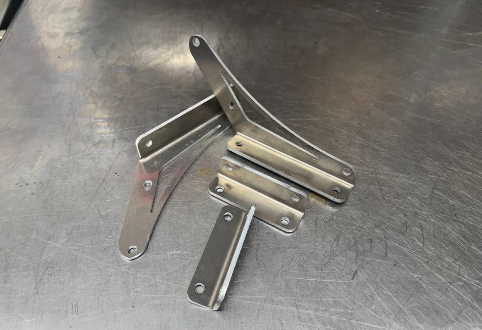 Trackcraft Industries 45° Spoiler Bracket Assembly Kit