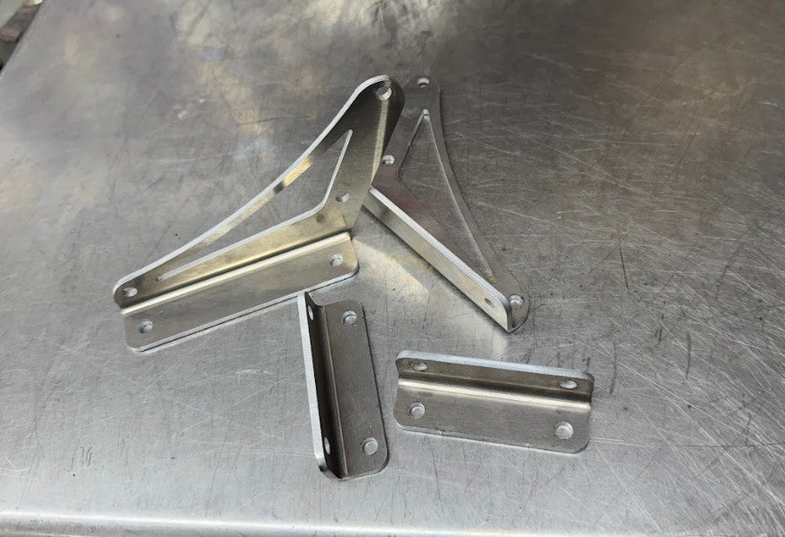 Trackcraft Industries 30° Spoiler Bracket Assembly Kit
