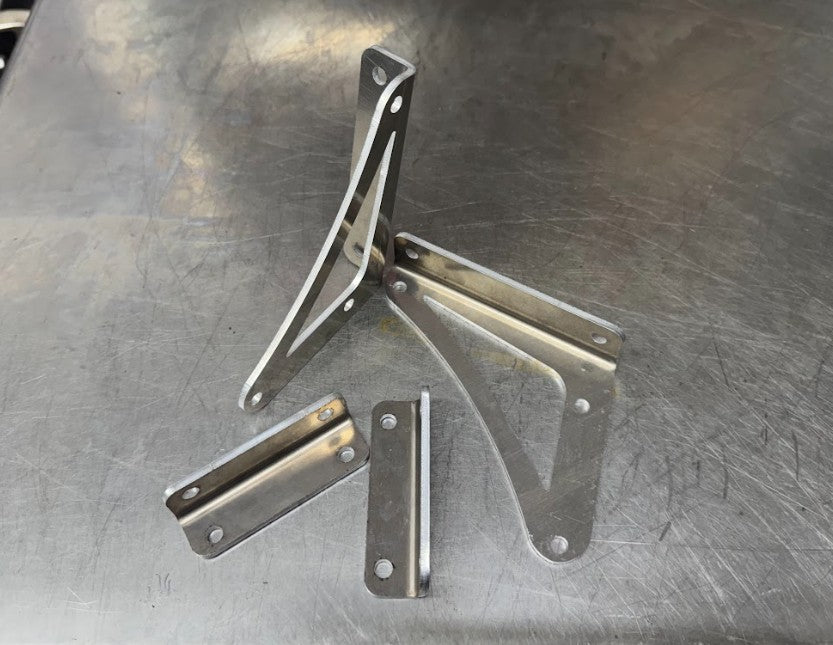 Trackcraft Industries 15° Spoiler Bracket Assembly Kit