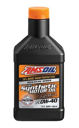 AMSOIL Signature Series 0W-40 100% Synthetic Motor Oil