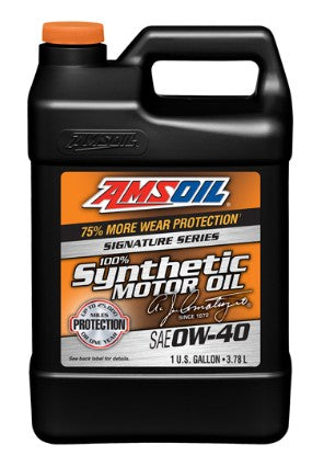 AMSOIL Signature Series 0W-40 100% Synthetic Motor Oil