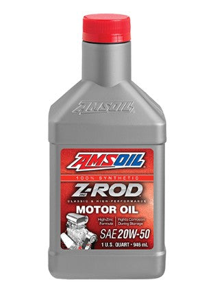 AMSOIL Z-ROD® 20W-50 100% Synthetic Motor Oil